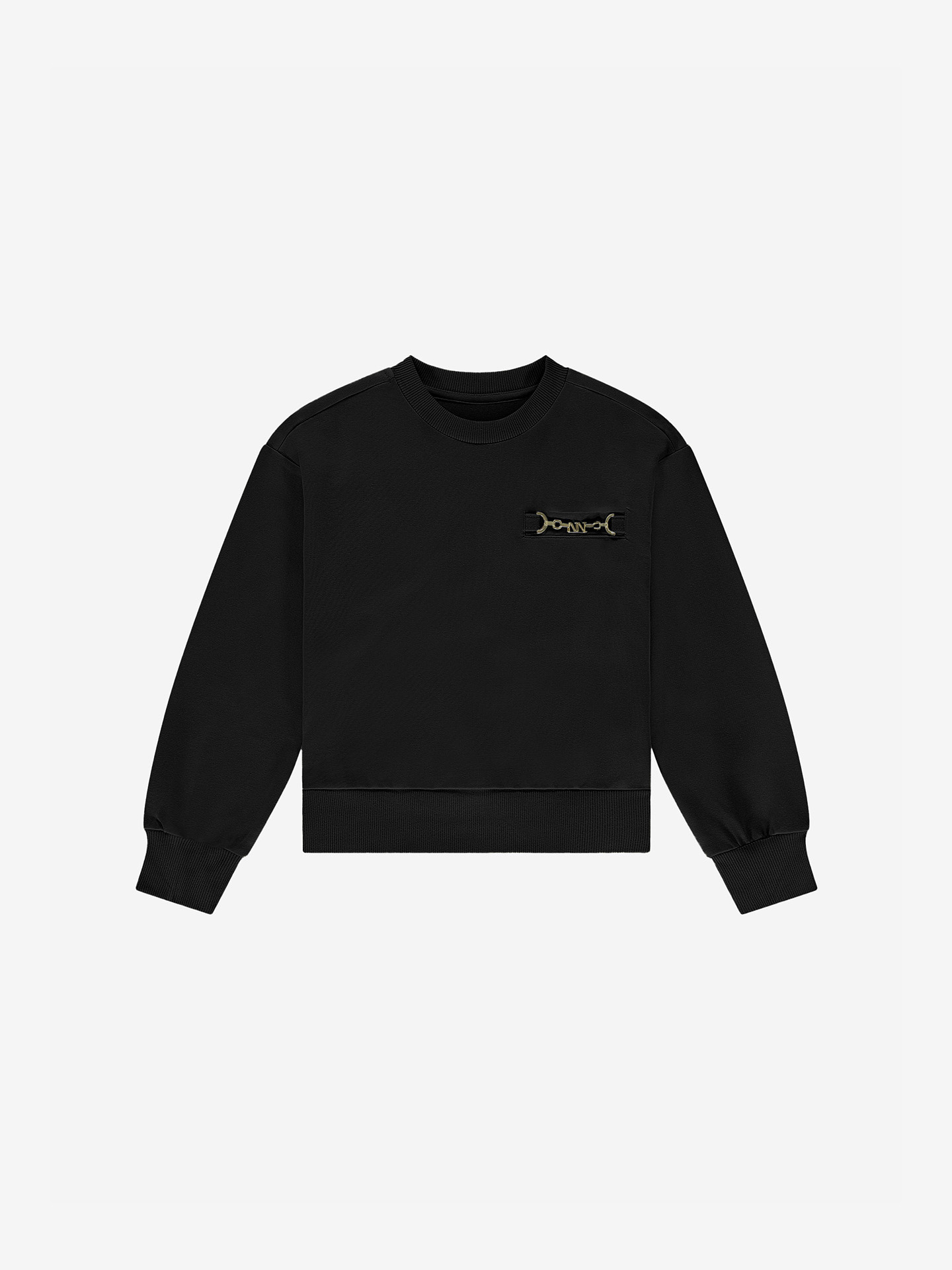 Nik&Nik winter sweater meisjes - zwart - Sage