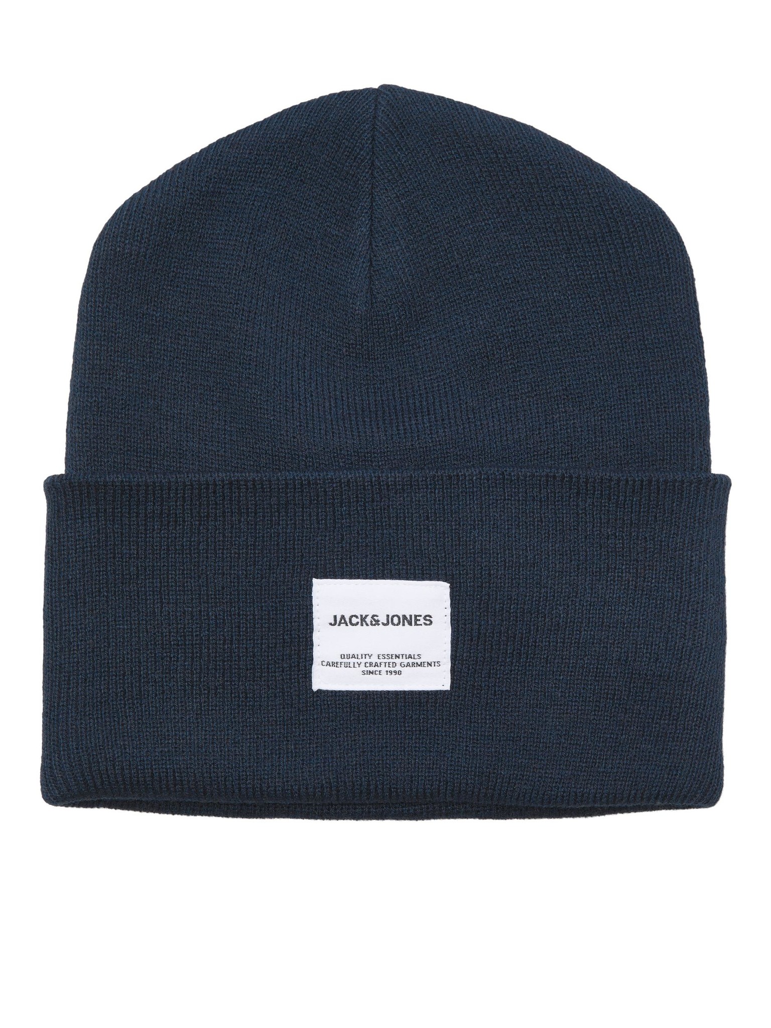 Jack & Jones Heren muts jaclong knit beanie navy