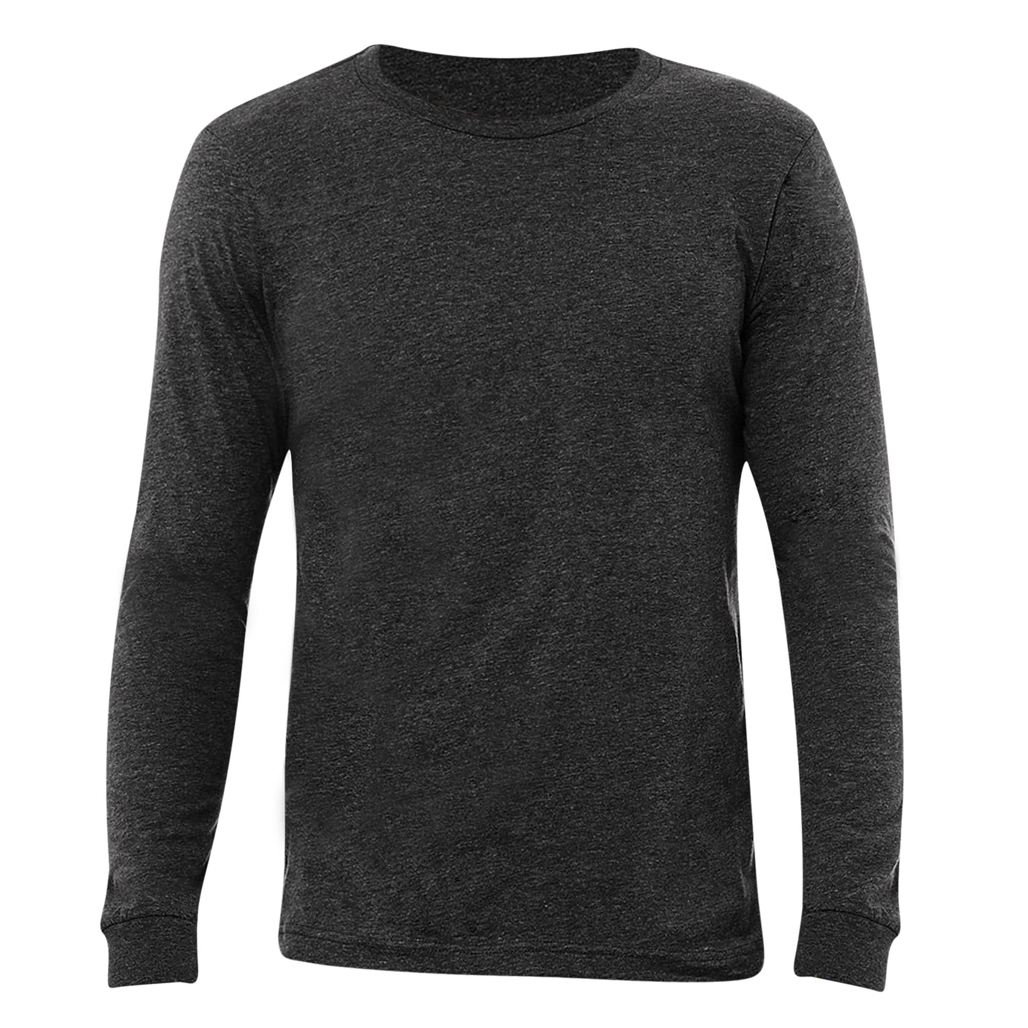 Bella + Canvas Unisex volwassen Heather CVC Jersey T-shirt met lange mouwen L