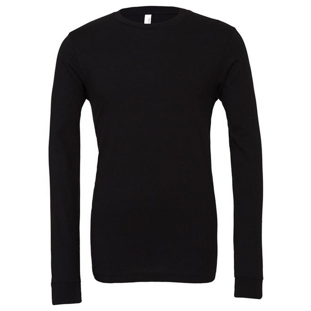 Bella + Canvas unisex volwassen jersey T-shirt met lange mouwen S