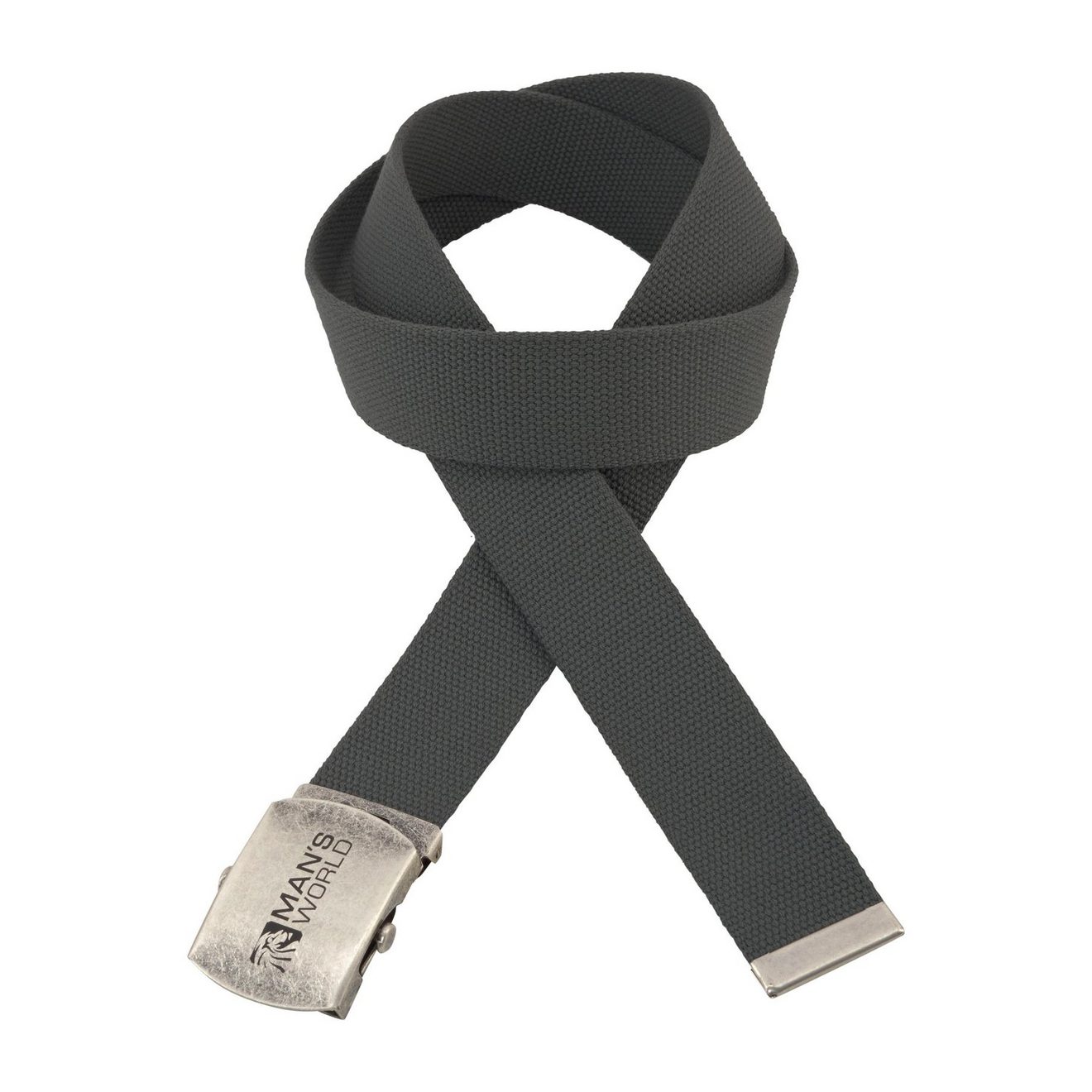 Man's World Stoffen riem Met koppelgesp, textielen bandceintuur
