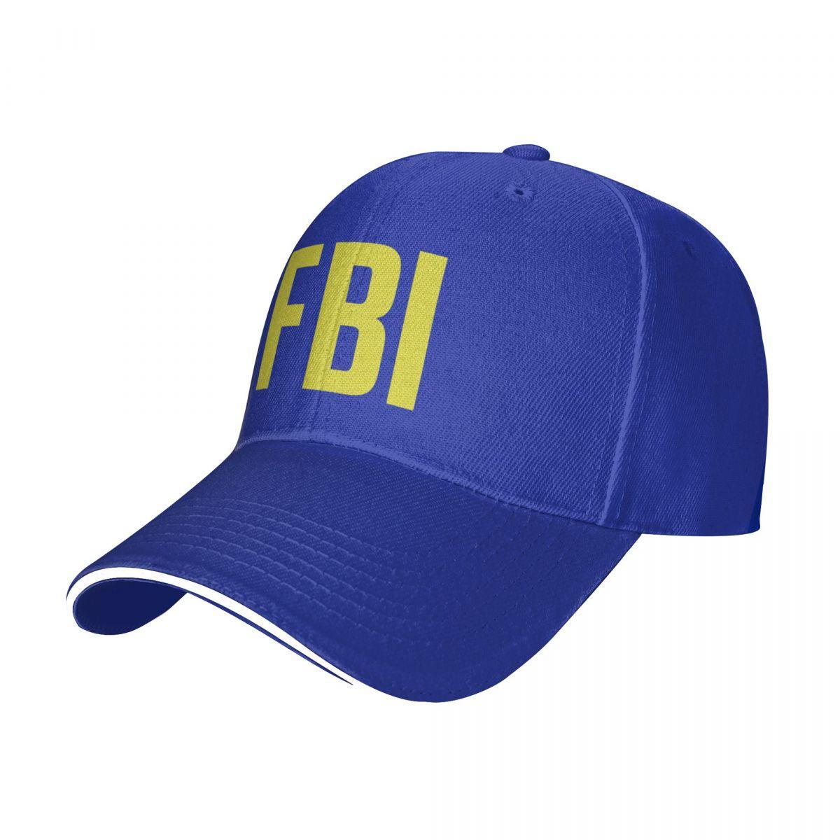 MOVVE FBI Cap Baseball Cap Golf hoed man Unisex's winter hoed Dames