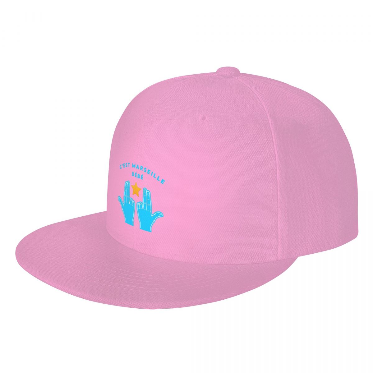 CAUSALXI C'est marseille bébé JUL & OM kampioenencompetitie ster Baseballpet modieuze westerse hoeden Hoeden Heren Dames