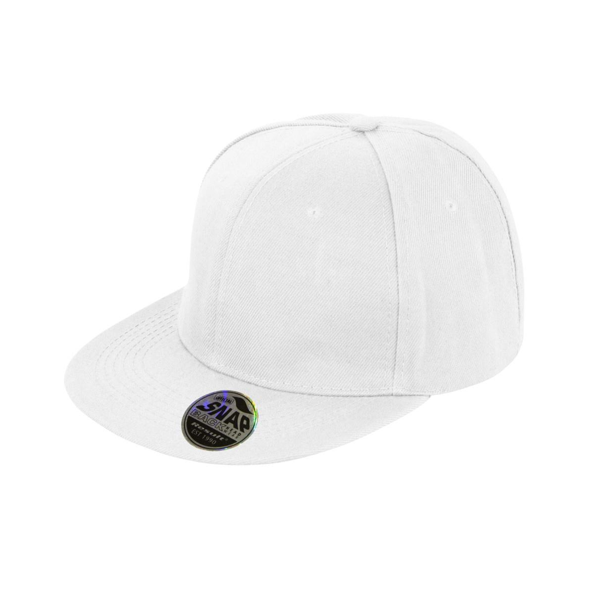 Result aat Unisex Core Bronx originele platte piek snapback effen kleur pet One Size