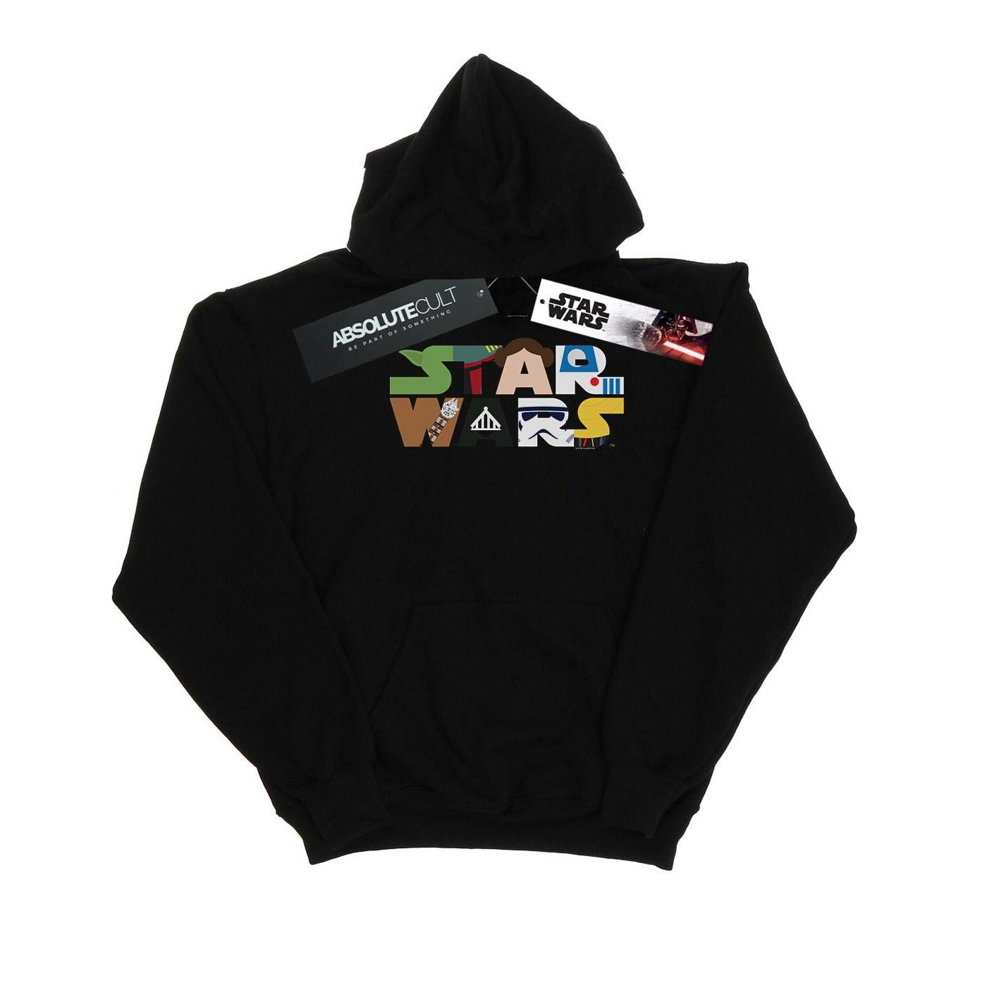 Star Wars jongens karakter logo hoodie 7-8 Years