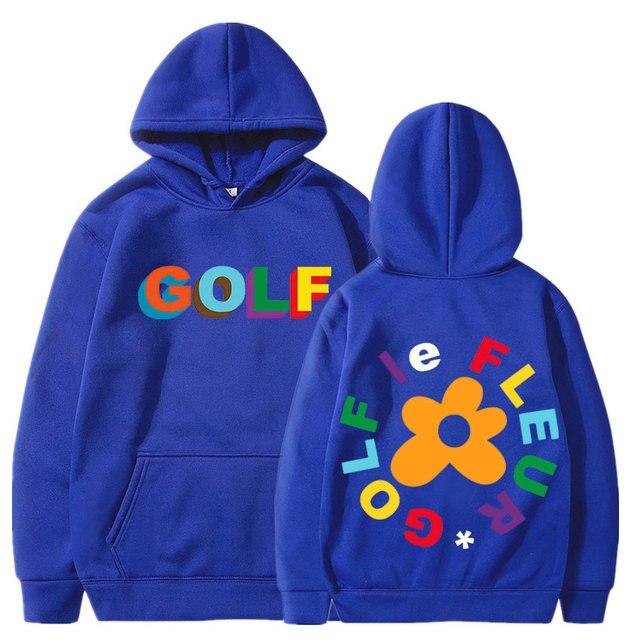 Factory Outlet Clothing Golf Wang Le Fleur Bloem Stem Igor Tyler De Schepper Skate Hoodie Mannen Casual Hip Hop Sweatshirts Dubbelzijdig Print Pullover XXXL