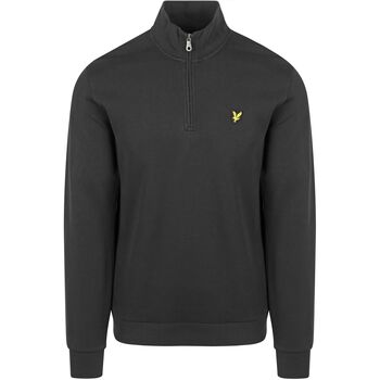 Lyle And Scott Sweater  Lyle Scott Sweat Half Zip Zwart