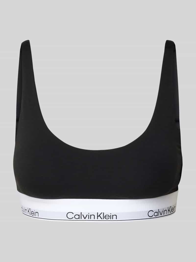 Calvin Klein Bralette met een logo-opschrift