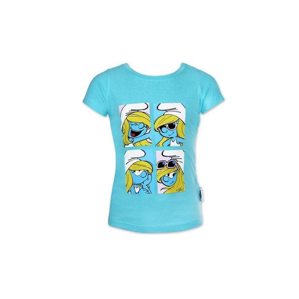 Schtroumpfs De Smurfen T-shirt met korte mouwen - Kinder T-shirt 3ans blauw
