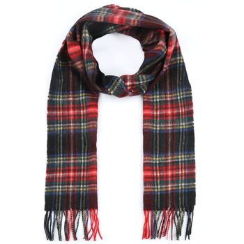 Barbour Sjaal  Sjaal Stewart Lamswol Rood