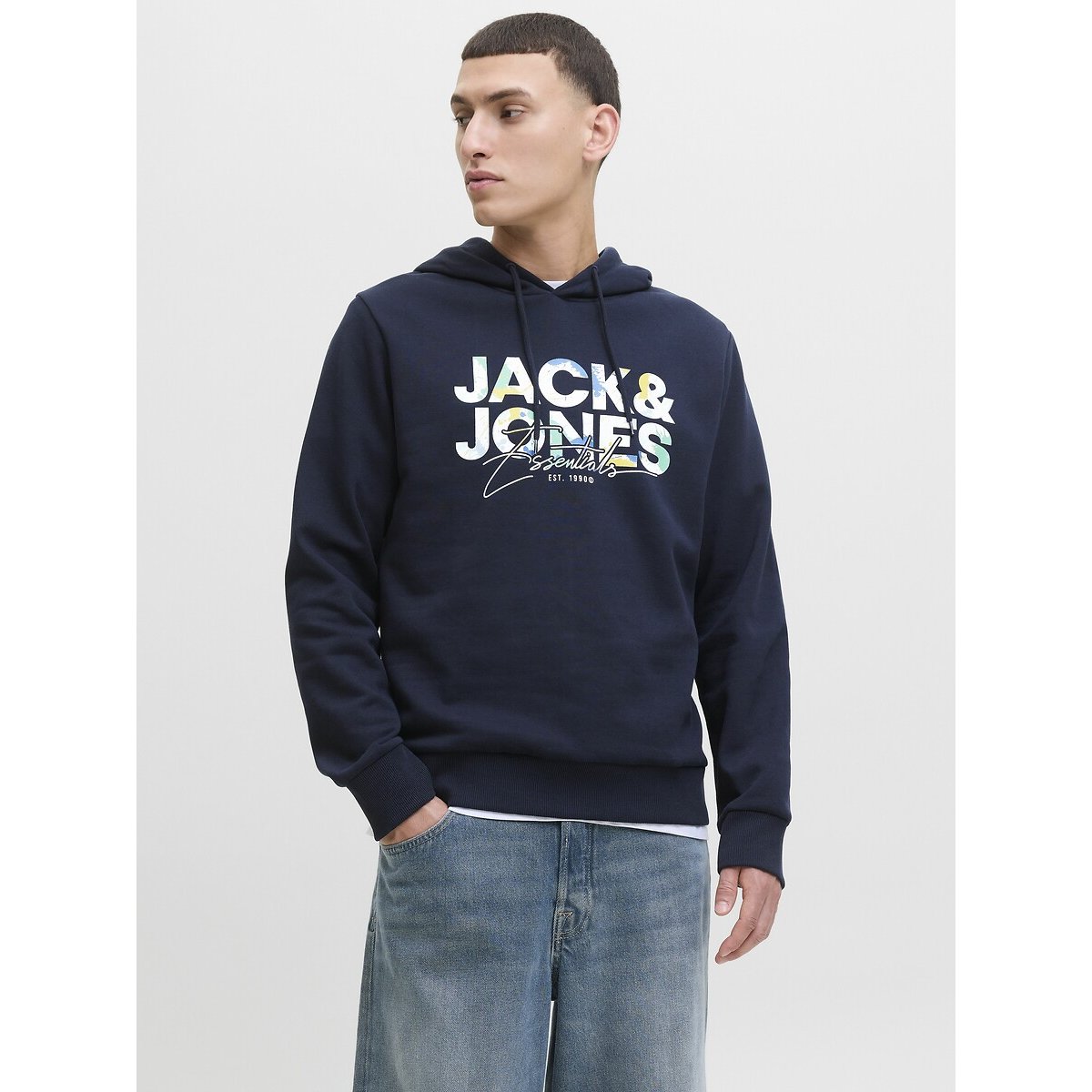 Jack & Jones Hoodie JJGEPLAS SWEAT HOOD