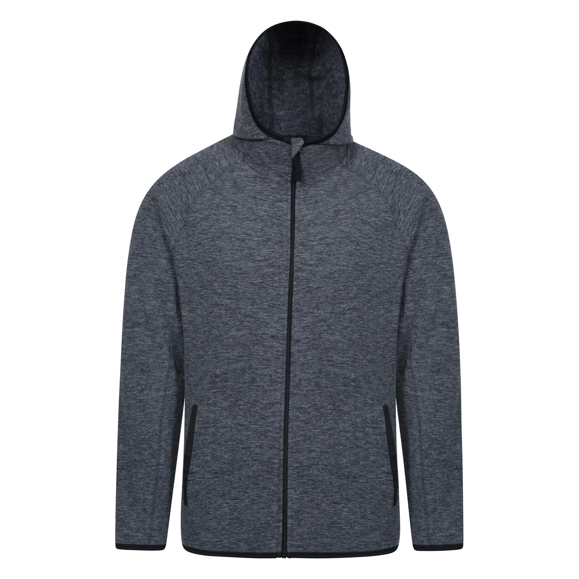 Pertemba FR - Apparel Mountain Warehouse Heren Snowdon II hoodie met volledige ritssluiting L zwart