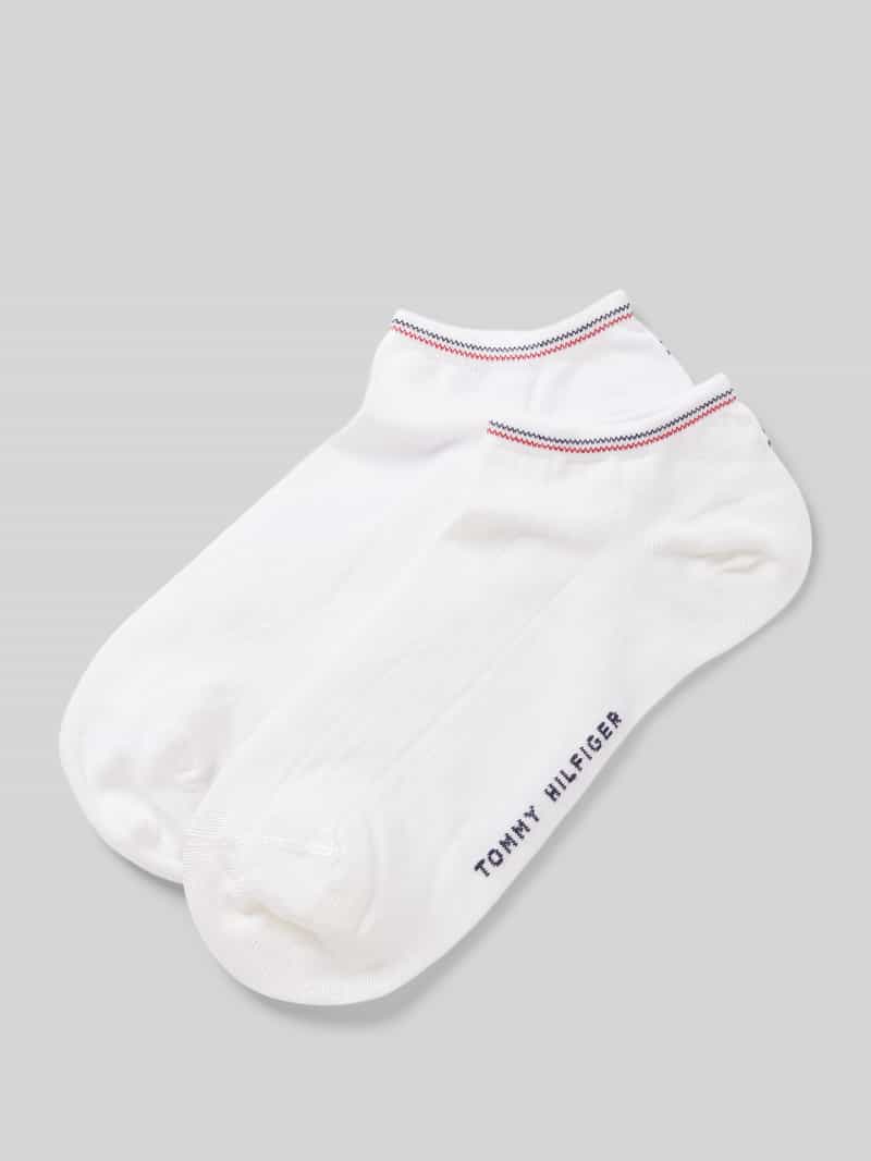 Tommy Hilfiger Sneakersokken TH WOMEN SNEAKER 2P SHINE met vochtregulerende technologie (Set van 2)