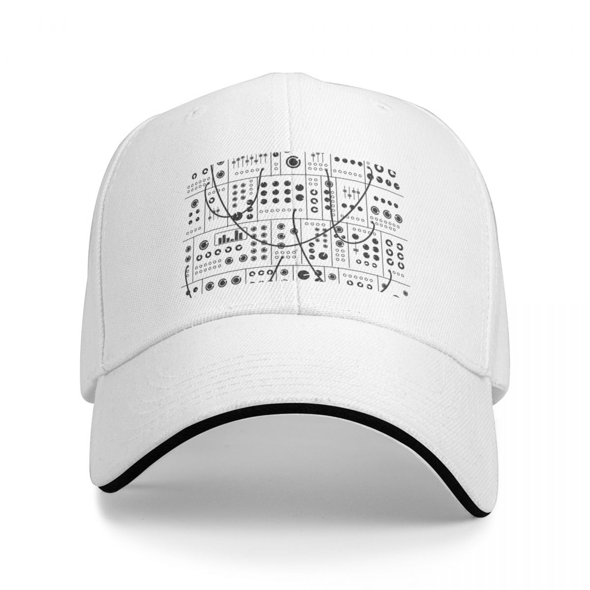 WHITE NOVA Modulaire synthesizer eurorack synth Baseball Cap Dropshipping Pluizige Hoed Mode Strand Dames Hoeden 2023 Unisex's