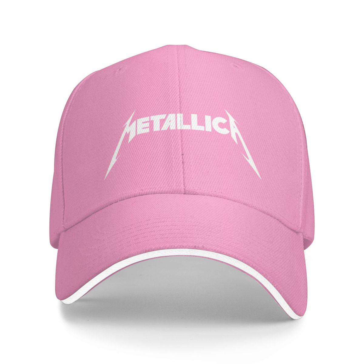 Moto Cap 2023 Nieuw ontwerp Pet Metallicas Merch unisex Dames Trucker Hoeden Mode Heavy Metal Band Zonnekap One Size