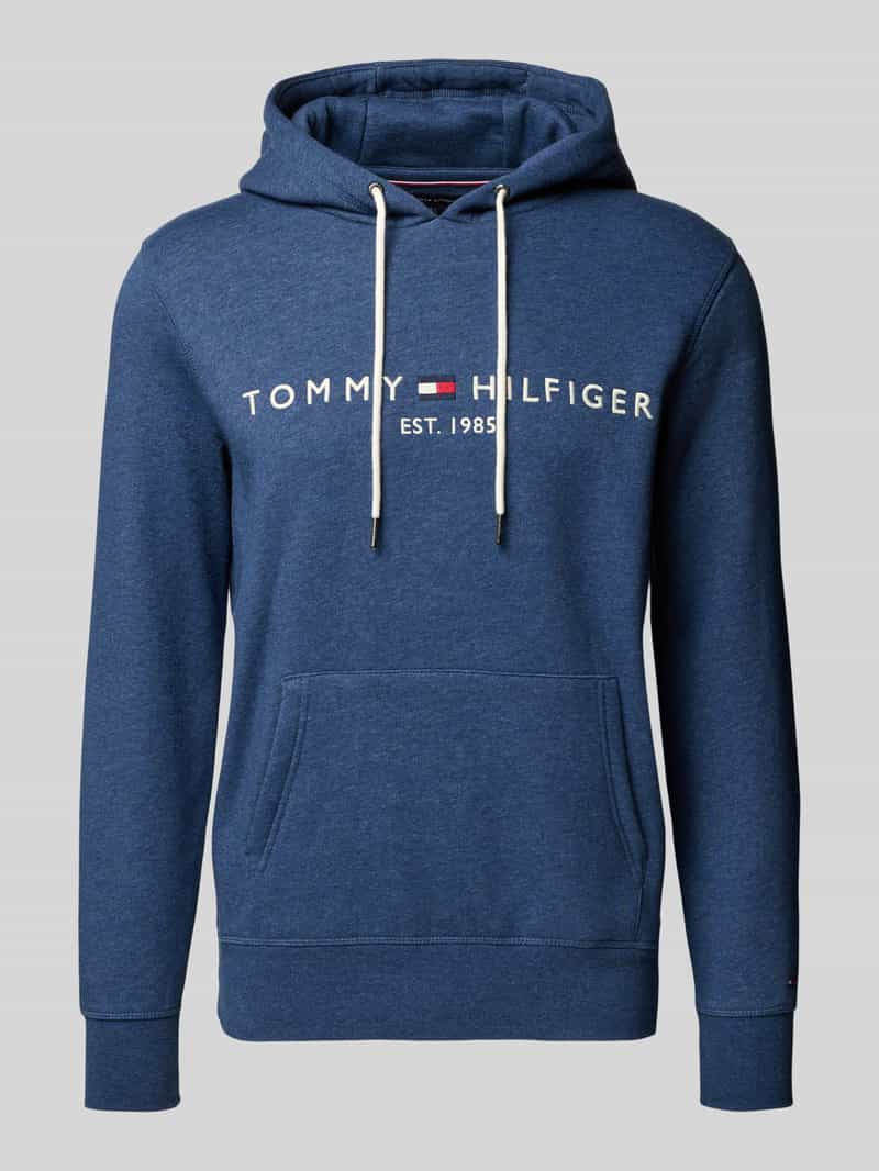 Tommy Hilfiger Hoodie TOMMY LOGO HOODY met capuchon en kangoeroezak