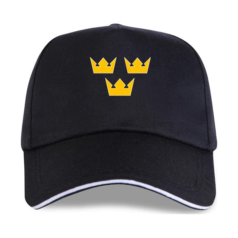 DDecorative Home Nieuwe 2021 bedrukte unisex katoenen baseballpet Zweden ijshockeyteam 3 kronen Zweedse tre kronor dames