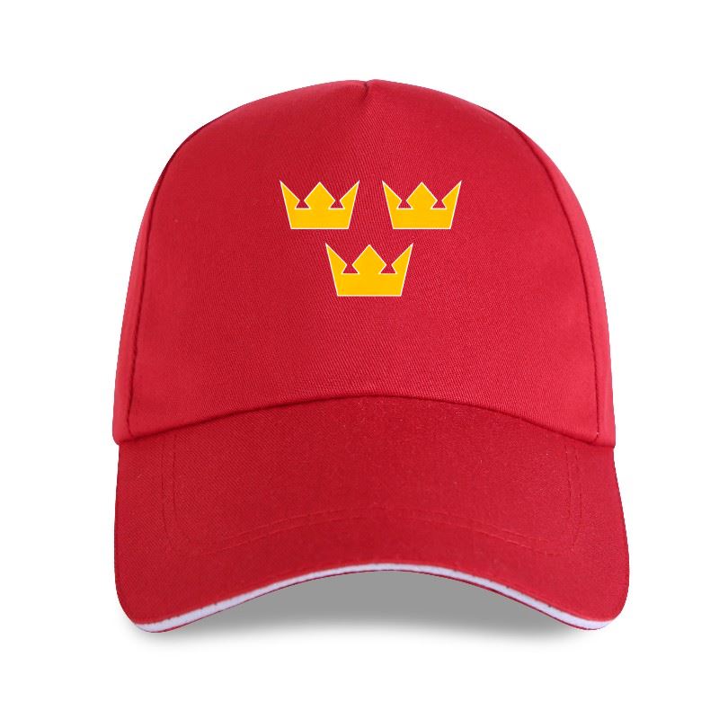 DDecorative Home Nieuwe 2021 bedrukte unisex katoenen baseballpet Zweden ijshockeyteam 3 kronen Zweedse tre kronor dames