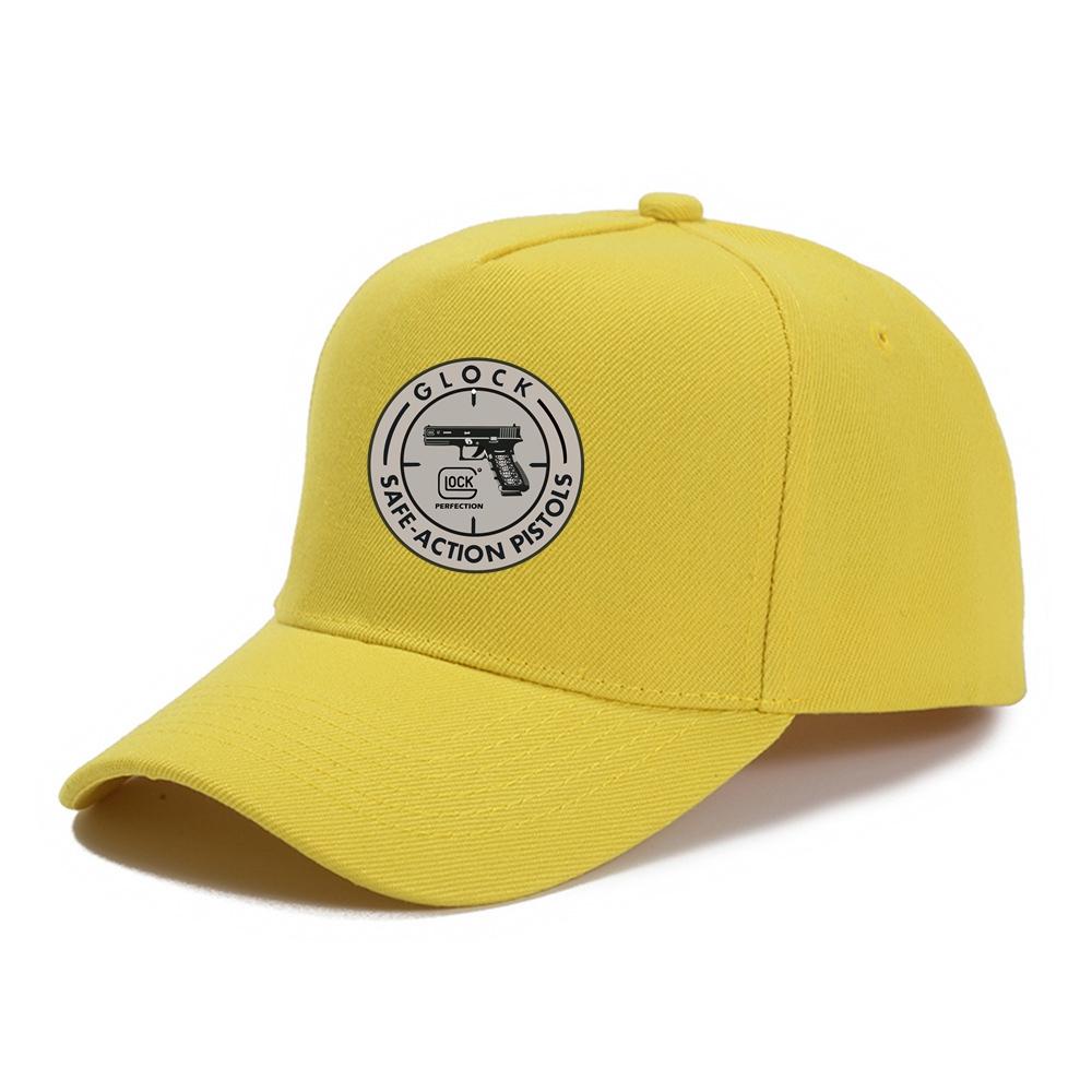 PREETY TOP Glock Outdoor Enthusiast Baseball Cap Pet Verstelbare Unisex Lente Zomer Papa Hoed Schaduw Sport Baseball Hoeden 55CM-60CM