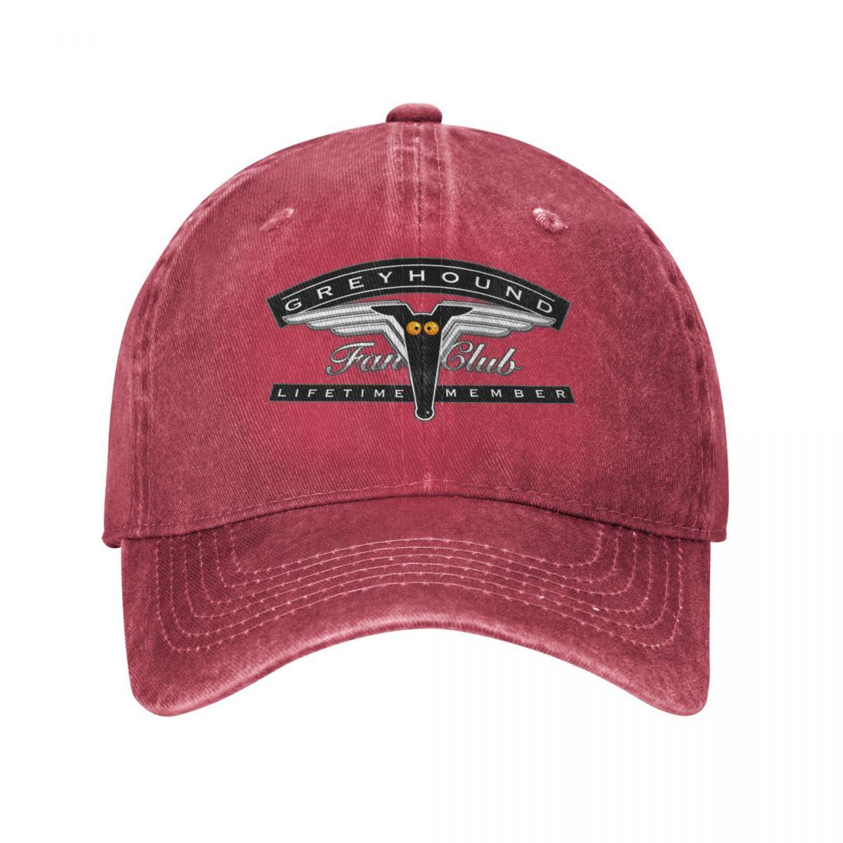 MOVVE Greyhound Fanclub Cowboyhoed Golfpet Zonnebrandcrème Uv-bescherming Zonnehoed Elegante dameshoeden Unisex