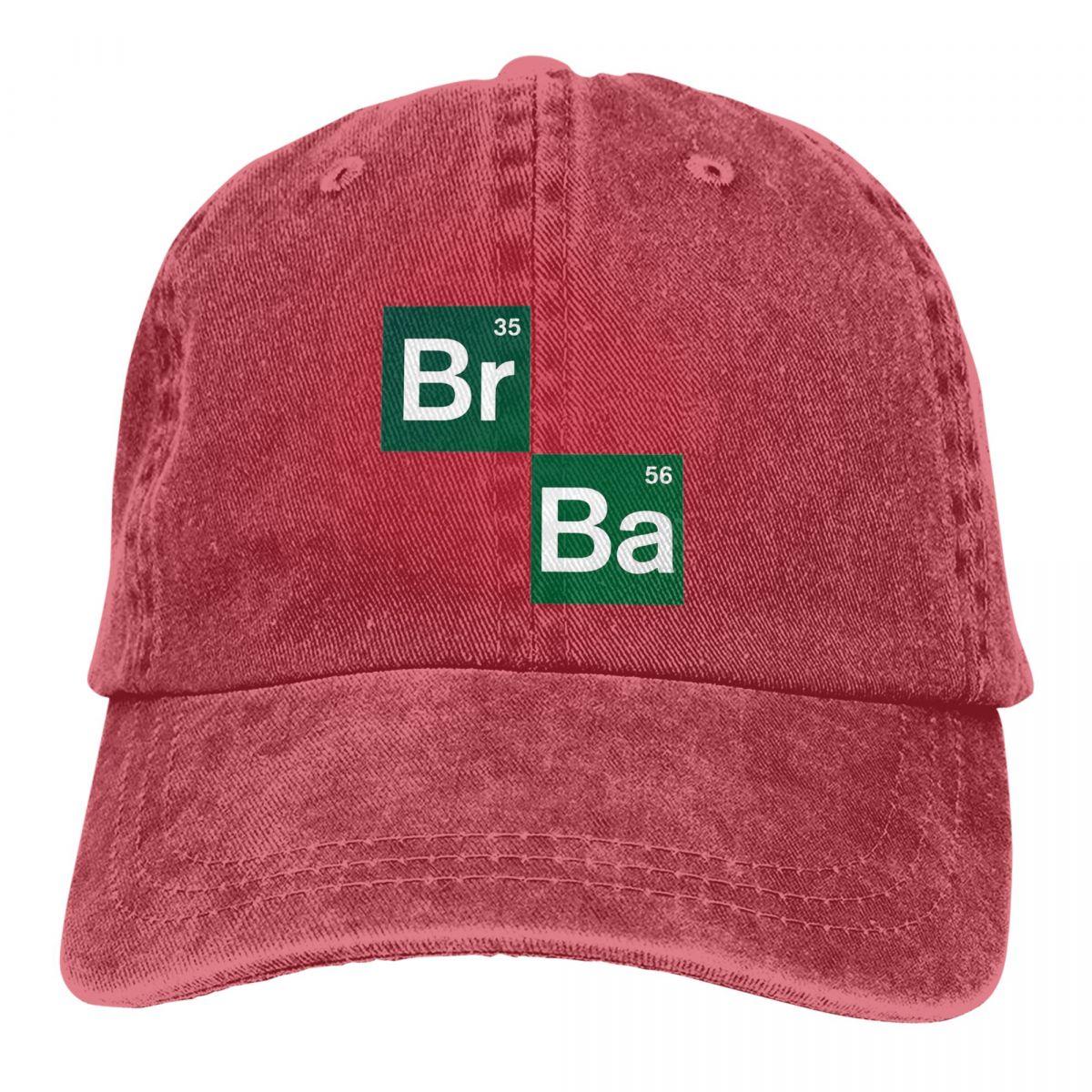 Colorbobble CAP Klassieke Baseball Caps Pet Breaking Bad Walter White Chemie Leraar Zonnescherm Hoeden voor Unisex Vrouwen One Size