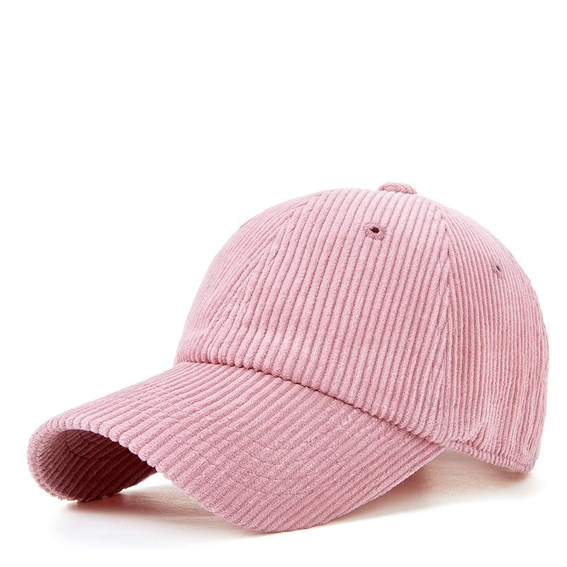 Fashion human Nieuwe corduroy baseballpet dames soft top outdoor hoed heren duck tongue pet