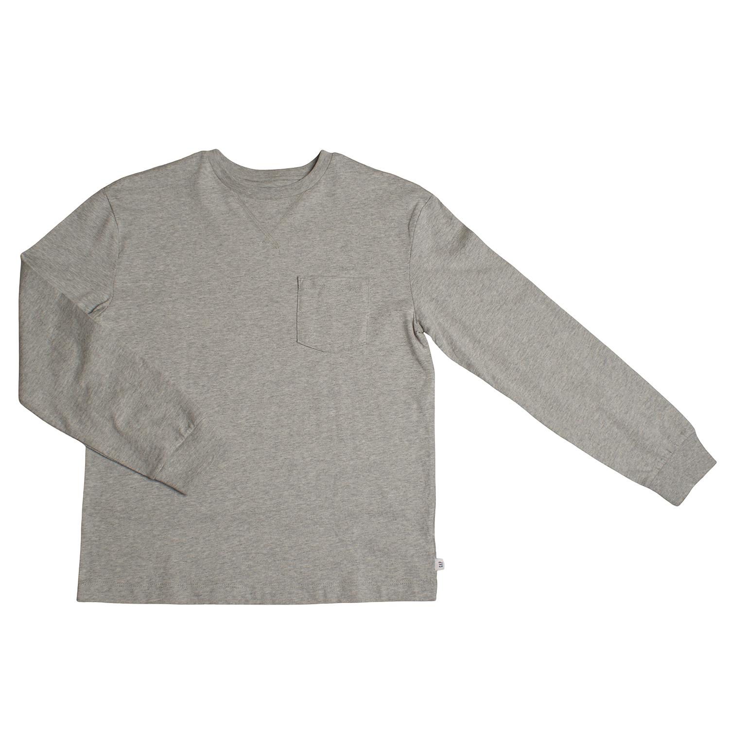 BlackPrice Camiseta Manga Larga con Bolsillo 867929 para Niño 12 AÑOS