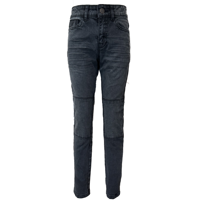 Dutch Dream denim winter jeans broek jongens - grijs - extra slim fit - Upendo