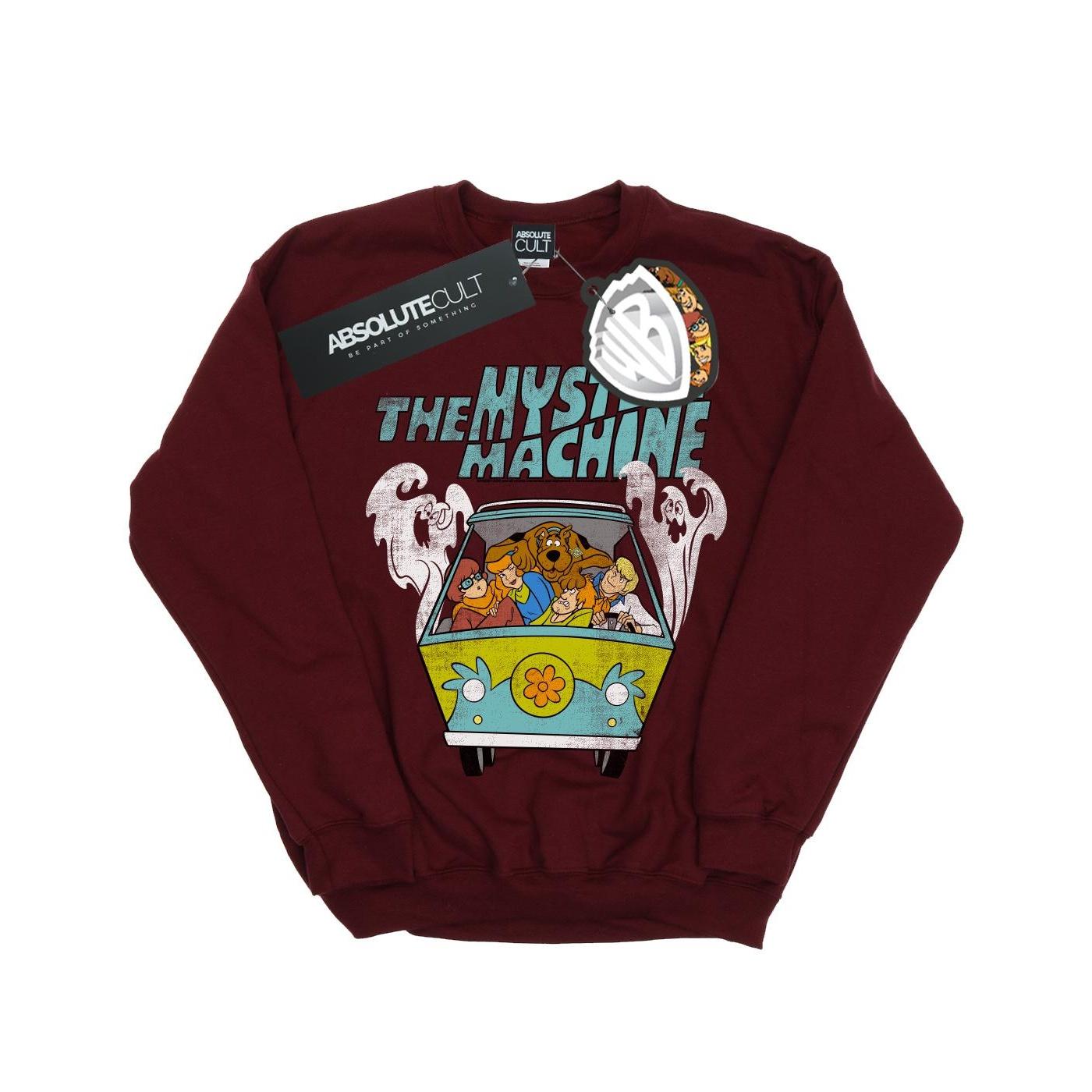 Scooby Doo Girls Mystery Machine-sweatshirt 5-6 Years
