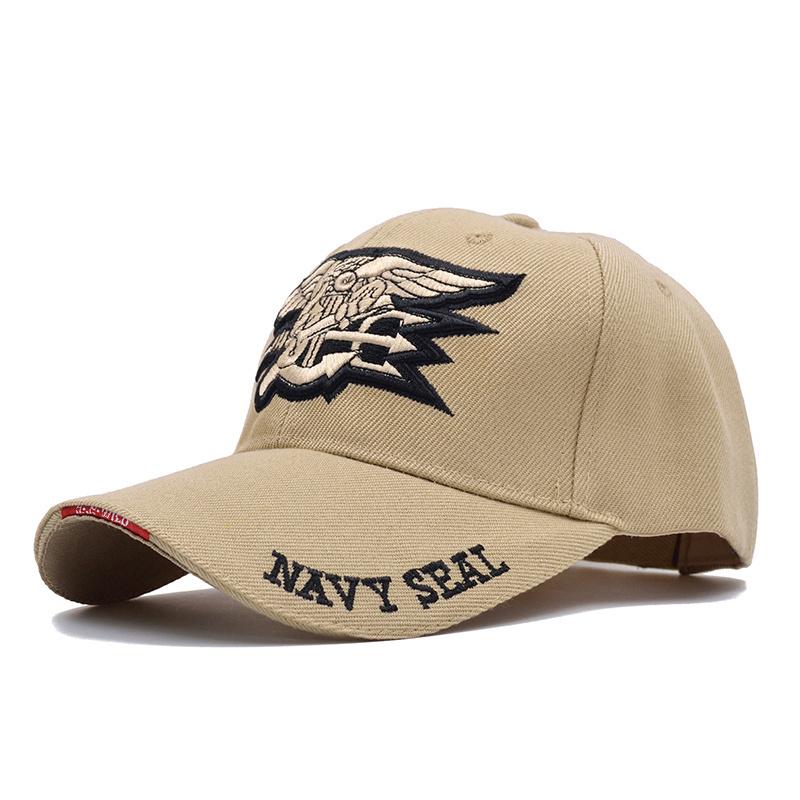 Hat Factory Hoge kwaliteit Mens US NAVY Baseball Cap Navy Seals Cap Tactische Leger Cap Trucker Gorras Snapback Hoed