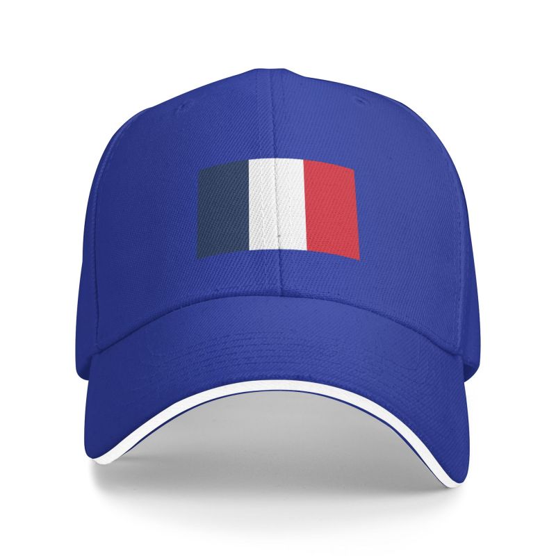 EUROLA Gepersonaliseerde vlag van Frankrijk Baseball Cap Outdoor Unisex Dames verstelbare papa hoed lente Baseball Cap