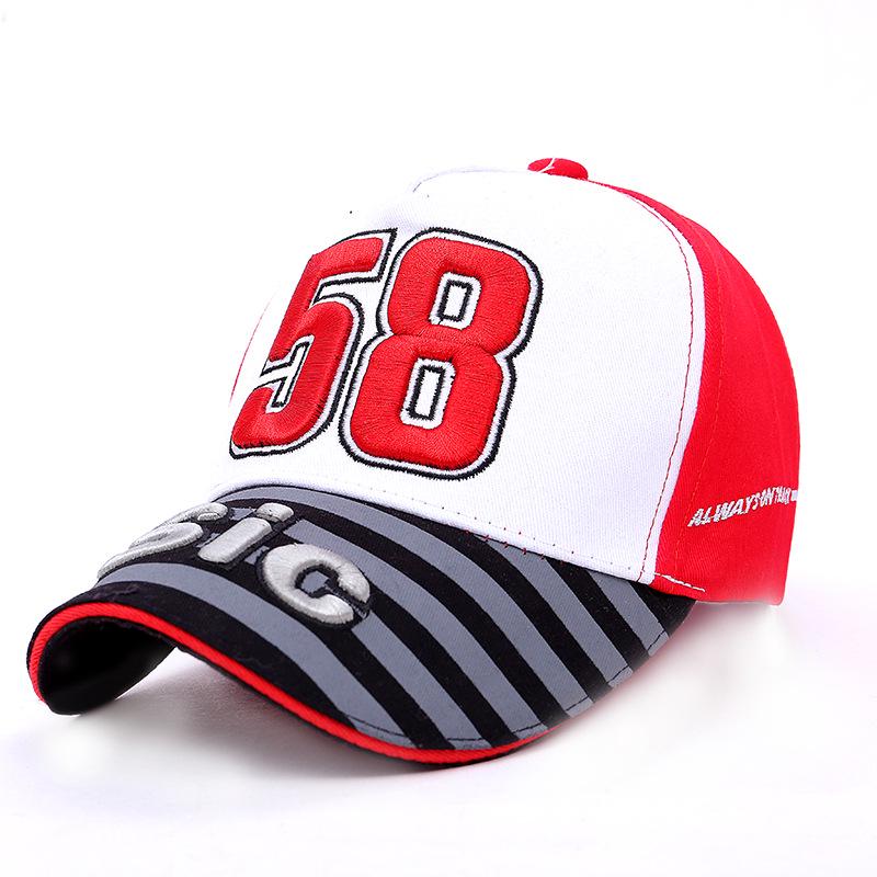 Casual Fashion S MotoGP Grand Prix Italiaans nr. 58 Bestuurder Marco Simoncelli Motorpet 56-61cm zwart