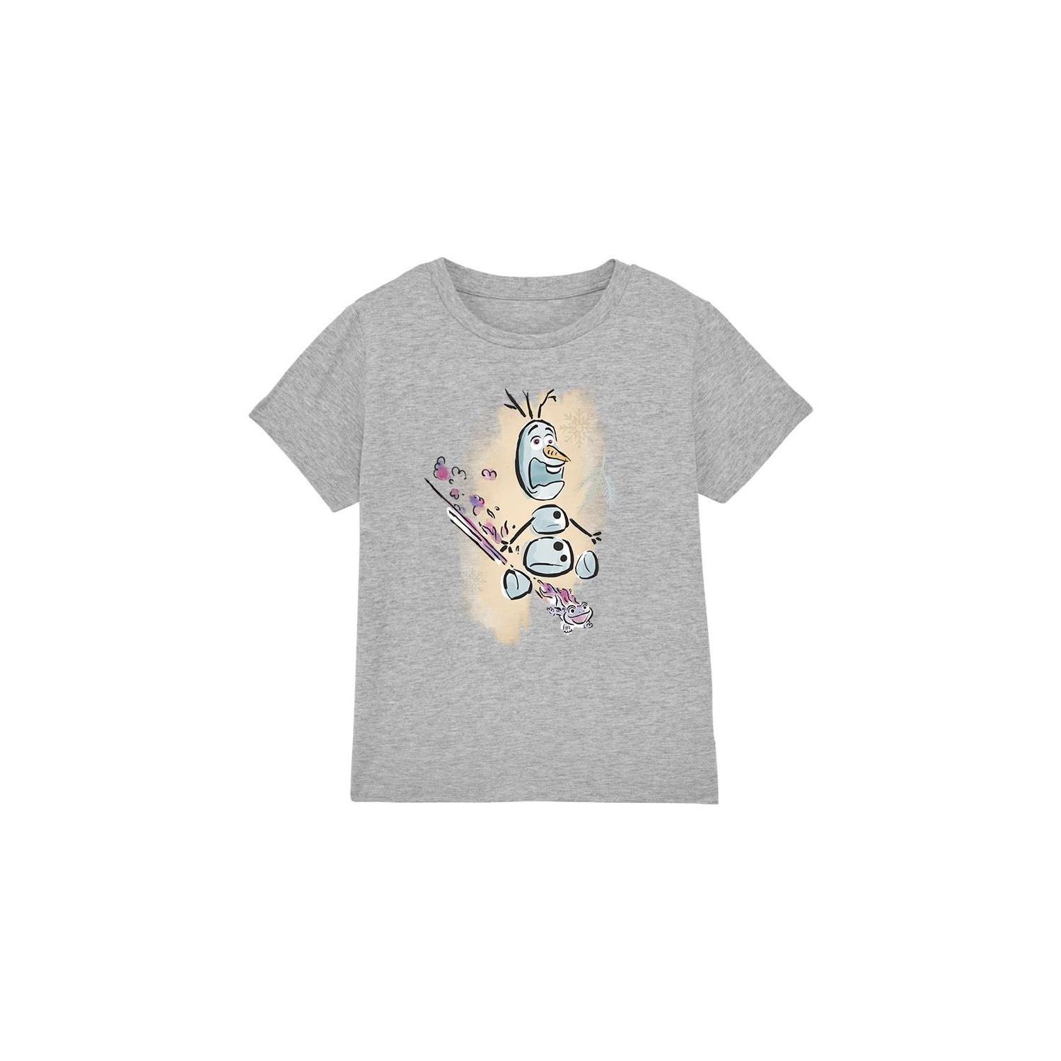 Frozen Childrens/Kids Fire It Up Olaf Brunei The Fire Spirit T-Shirt 12-13