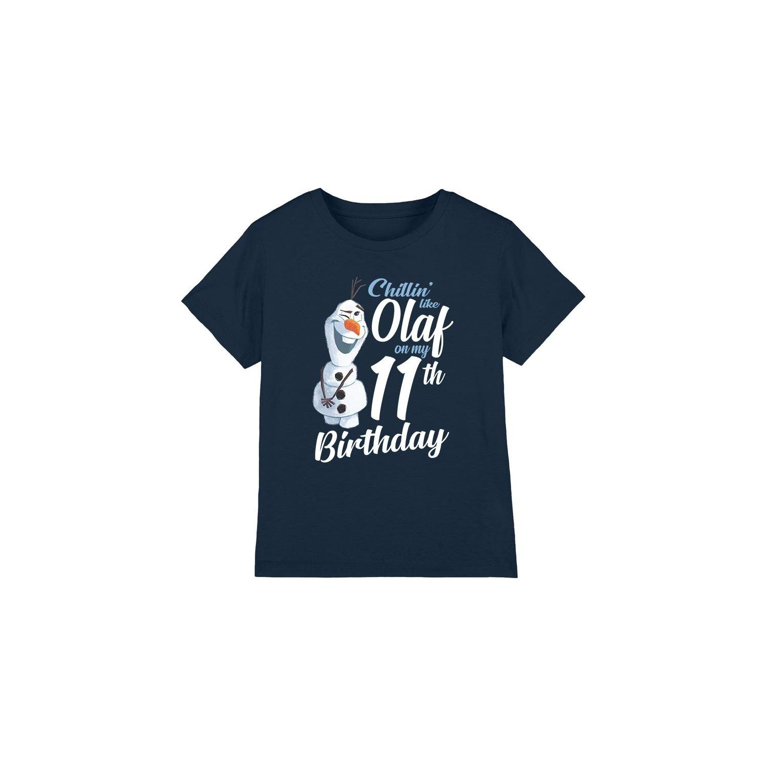 Frozen Childrens/Kids Chillin Like Olaf 11th Birthday T-Shirt 3-4 Years Vloot