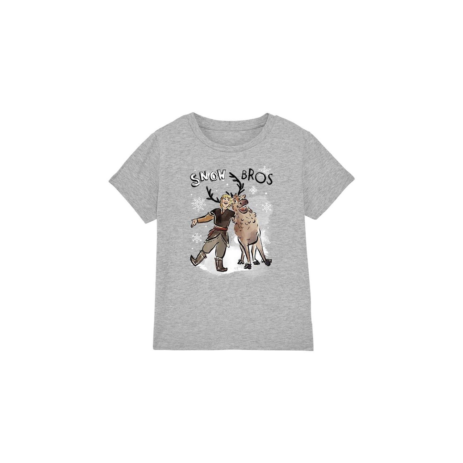 Frozen Childrens/Kids Snow Bros Kristoff Sven T-Shirt 12-13