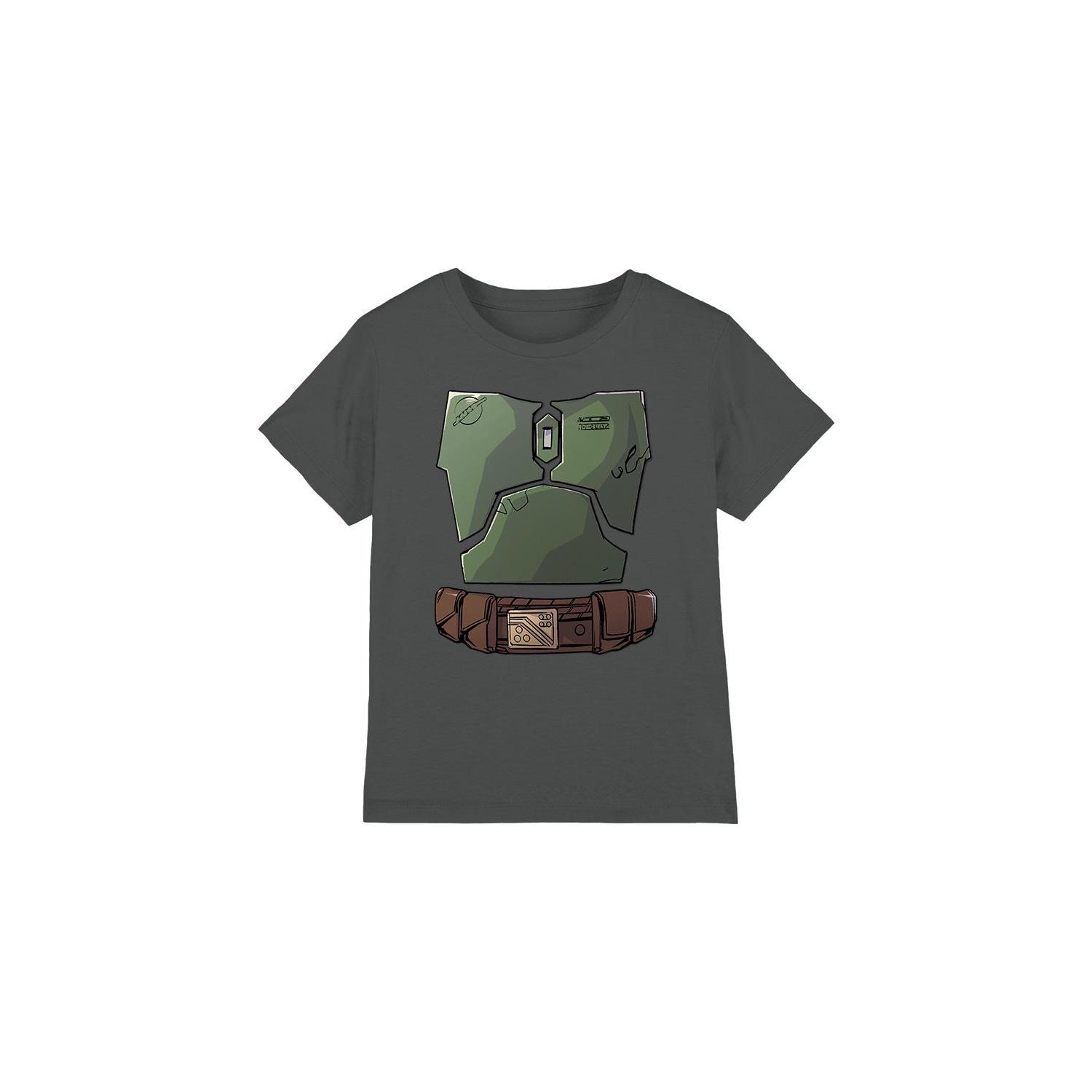 Star Wars Childrens/Kids Boba Fett Costume T-Shirt 12-13 houtskool