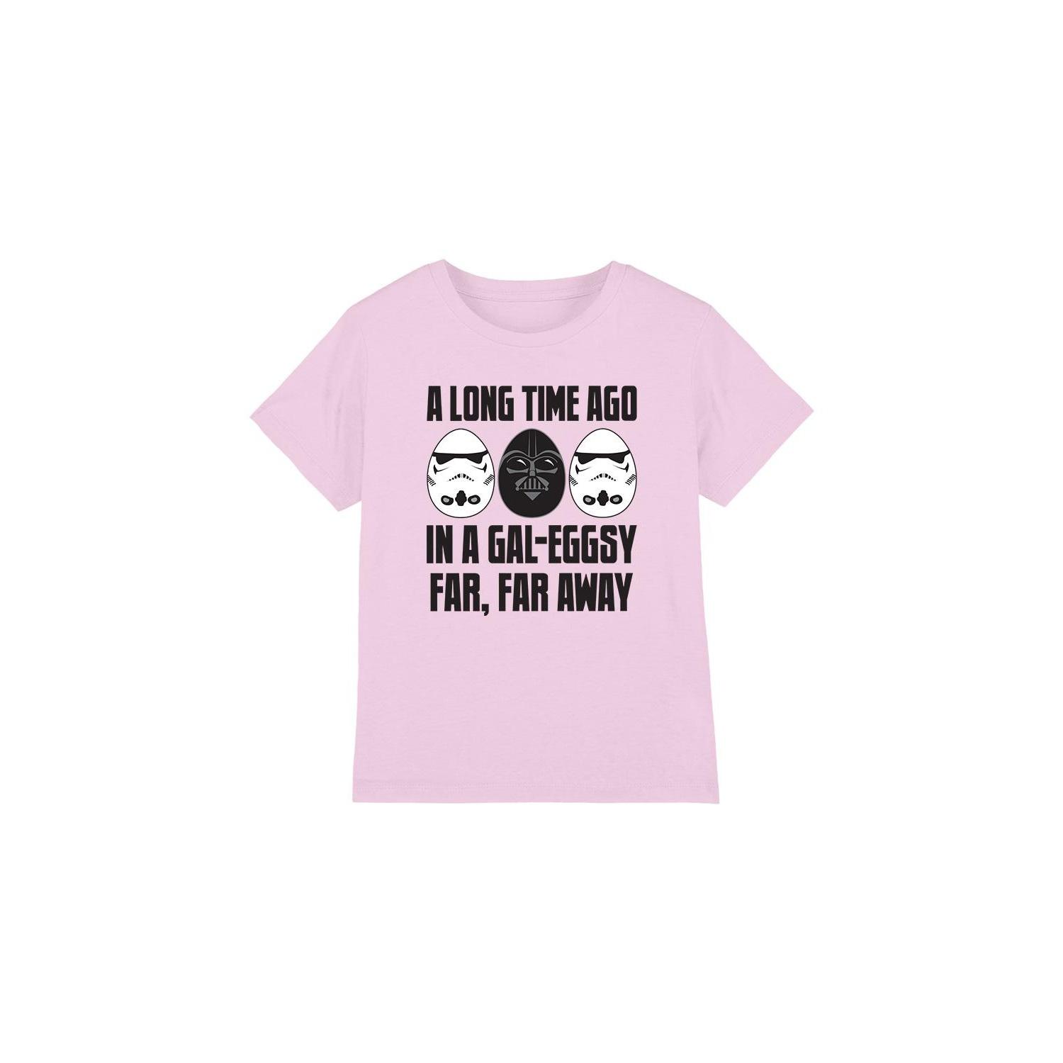 Star Wars Childrens/Kids GalEggsy Far, Far Away T-Shirt 5-6 Years roze