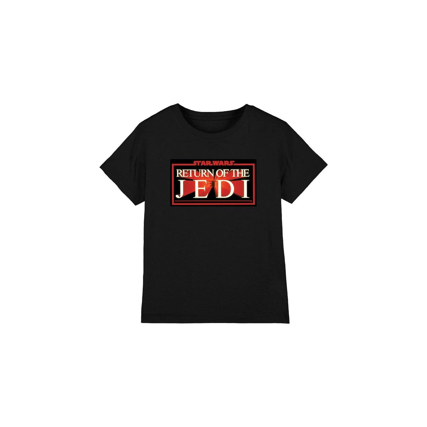Star Wars Childrens/Kids Jedi Warp T-Shirt 5-6 Years zwart