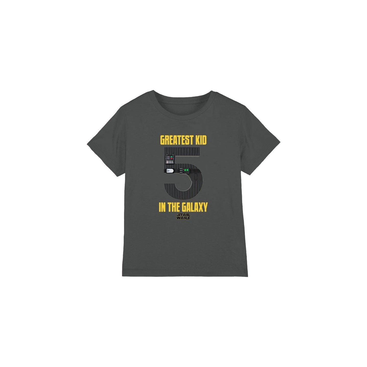 Star Wars Childrens/Kids Greatest Kid Darth Vader T-Shirt 12-13 houtskool