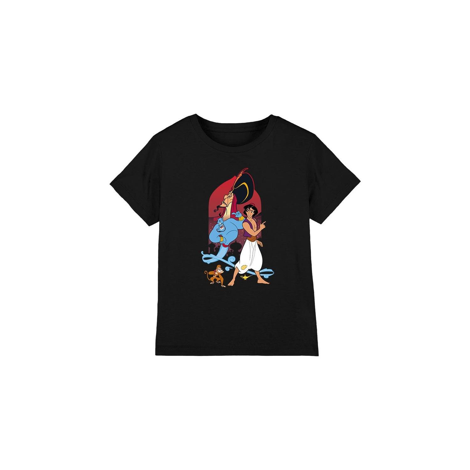 Aladdin Childrens/Kids T-Shirt 5-6 Years zwart