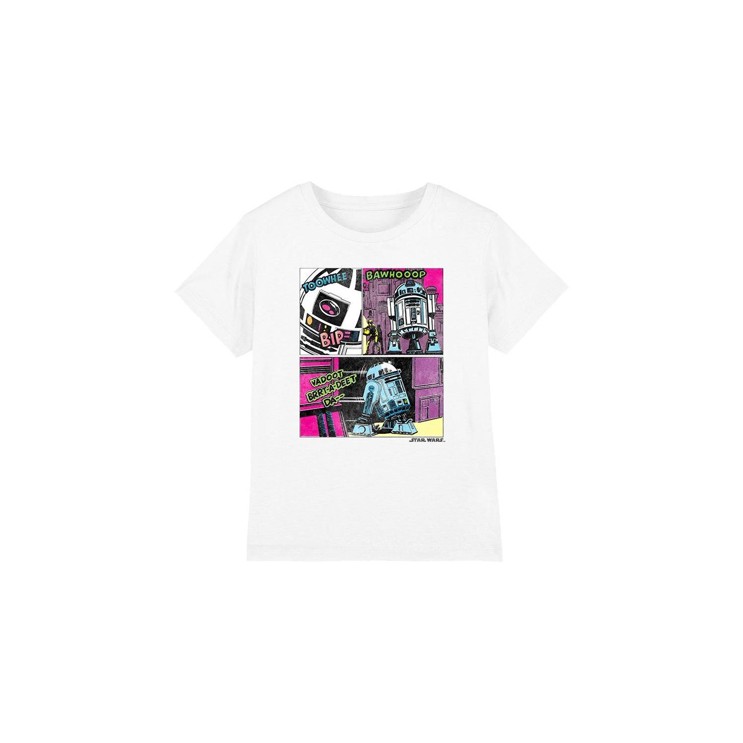 Star Wars Childrens/Kids To The Rescue R2-D2 T-Shirt 3-4 Years wit