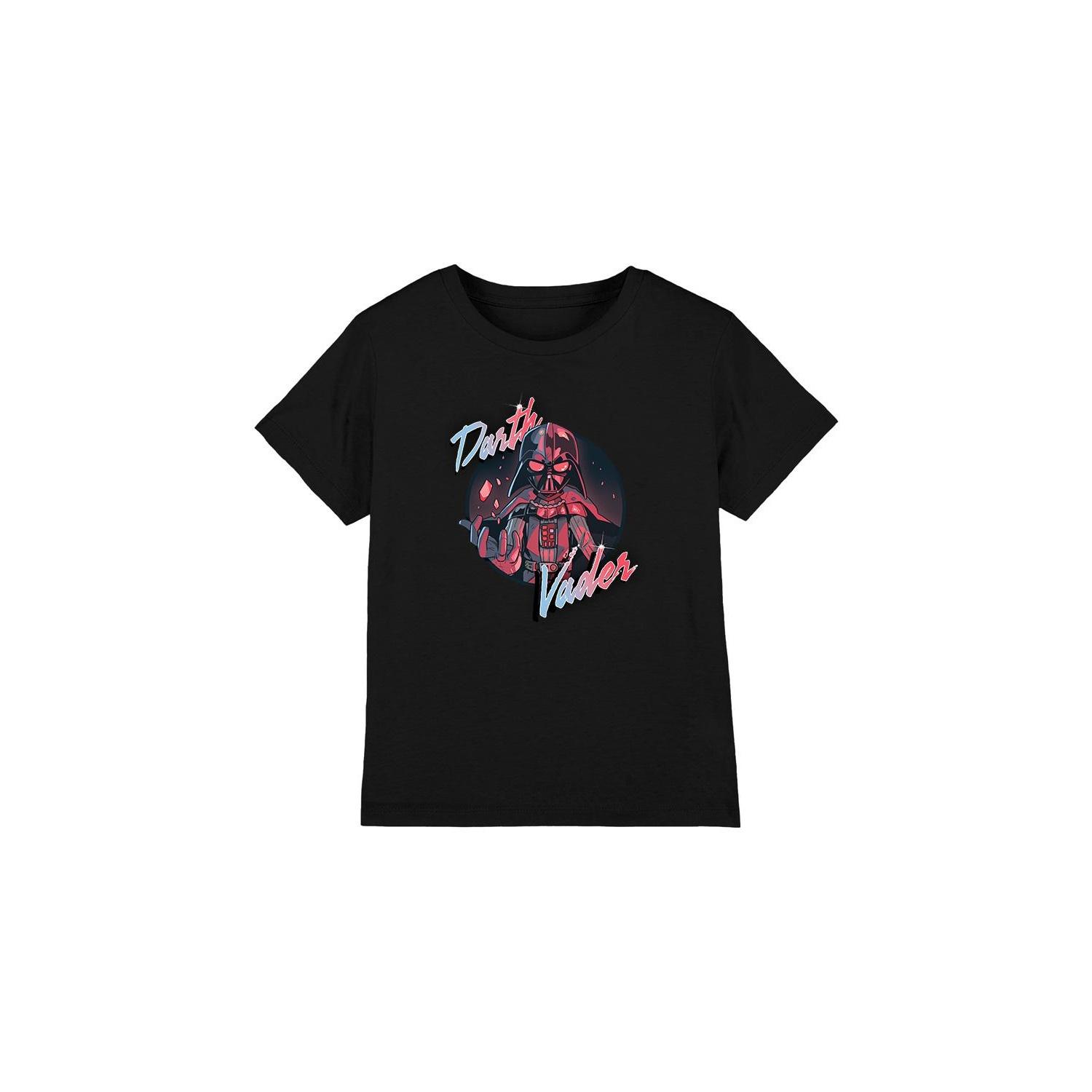 Star Wars Childrens/Kids Darth Vader Wave T-Shirt 7-8 Years zwart