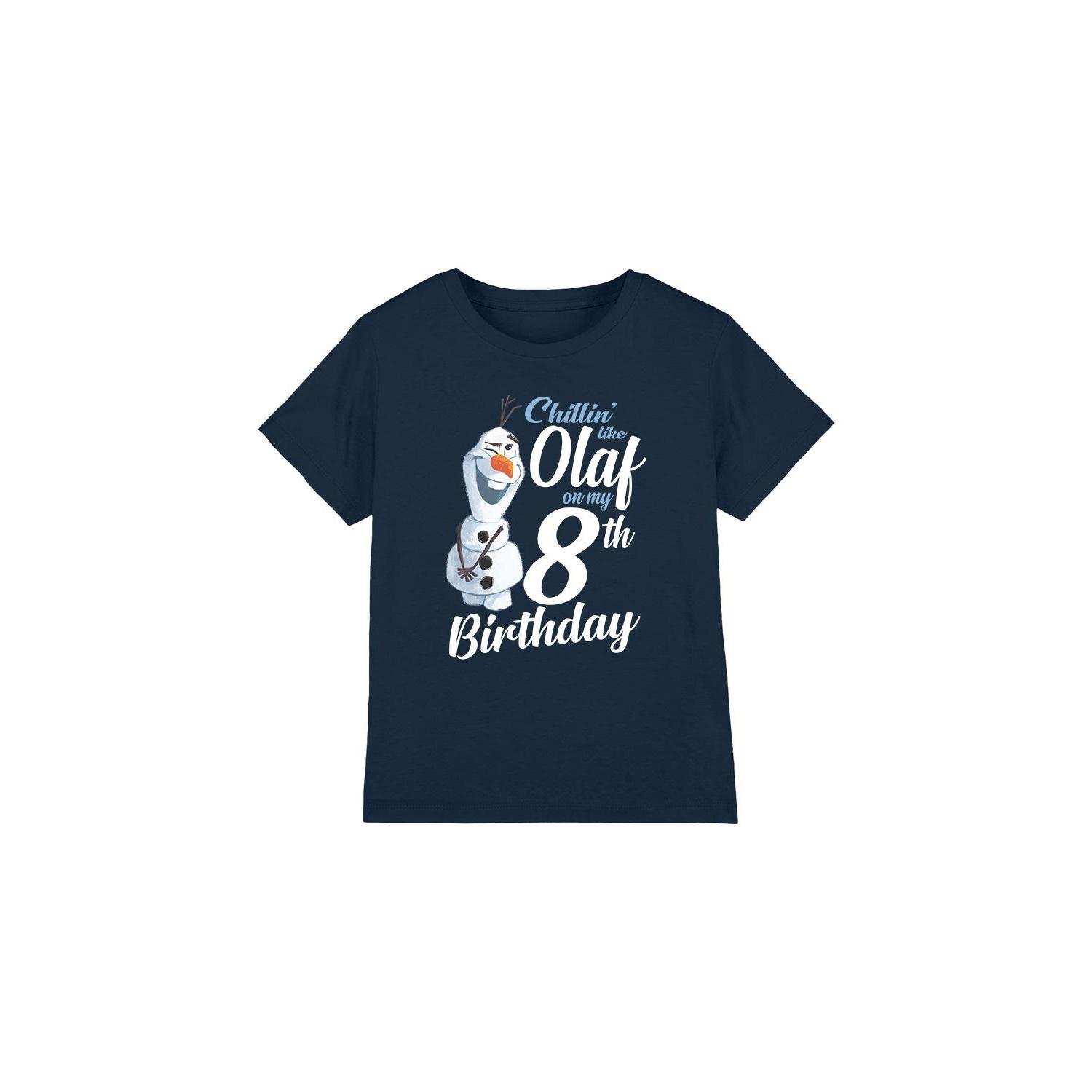 Frozen Childrens/Kids Chillin Like Olaf 8th Birthday T-Shirt 12-13 Vloot