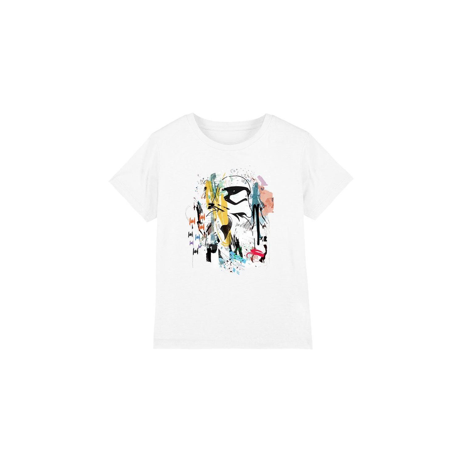 Star Wars Childrens/Kids Stormtrooper Abstract T-Shirt 12-13 wit