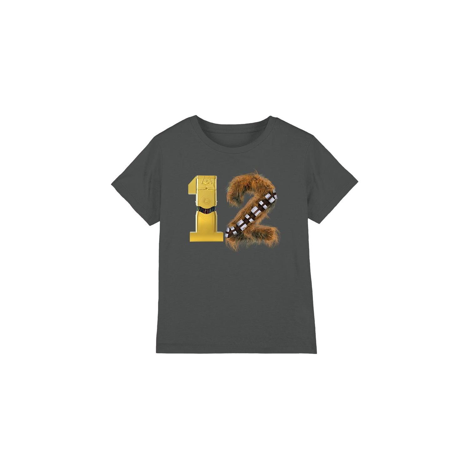 Star Wars Childrens/Kids 12 C3PO Chewbacca T-Shirt 3-4 Years houtskool