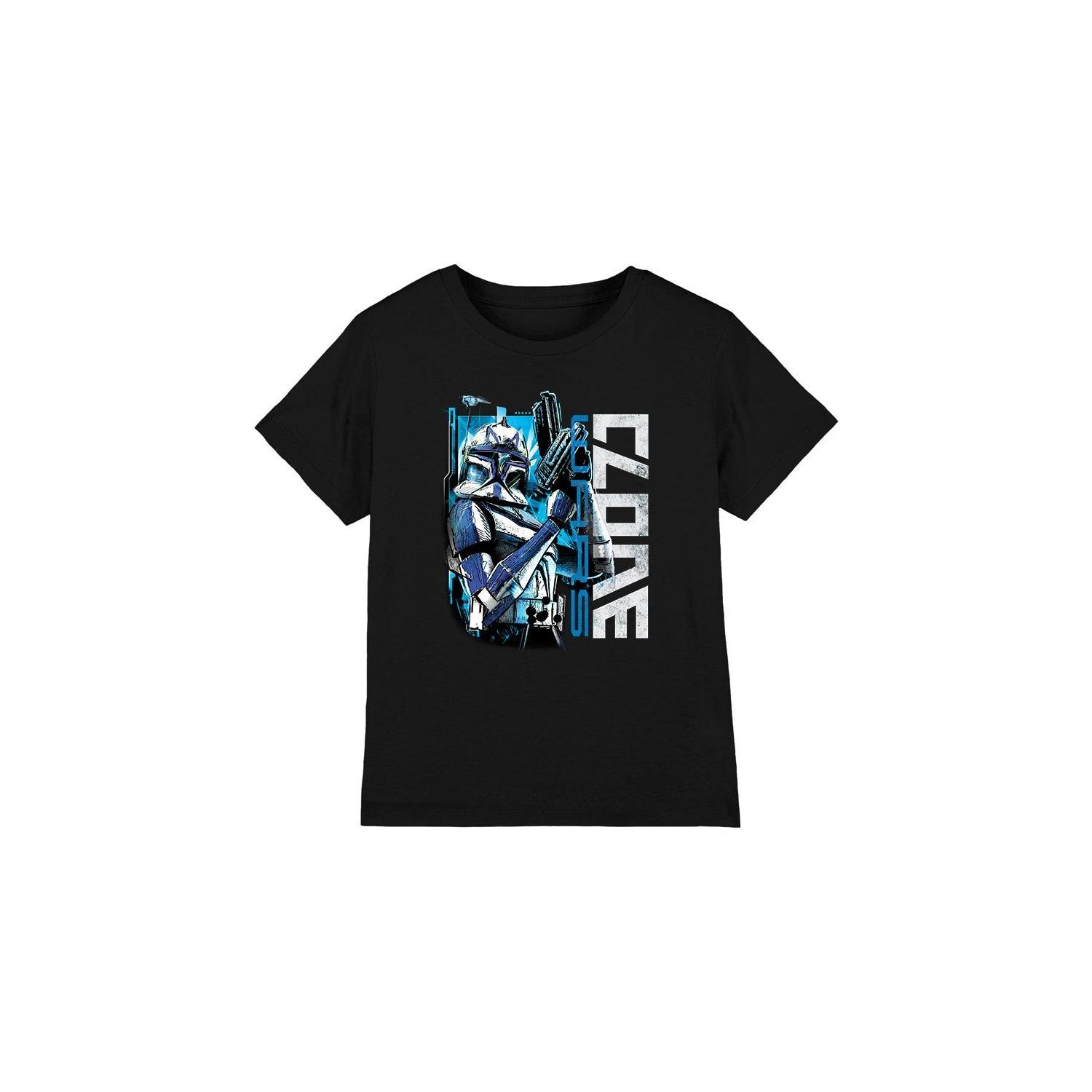 Star Wars Childrens/Kids Clone Rex T-Shirt 7-8 Years zwart