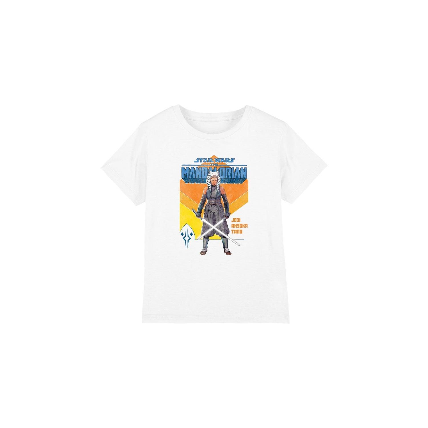 Star Wars Childrens/Kids Jedi Ahsoka T-Shirt 5-6 Years wit