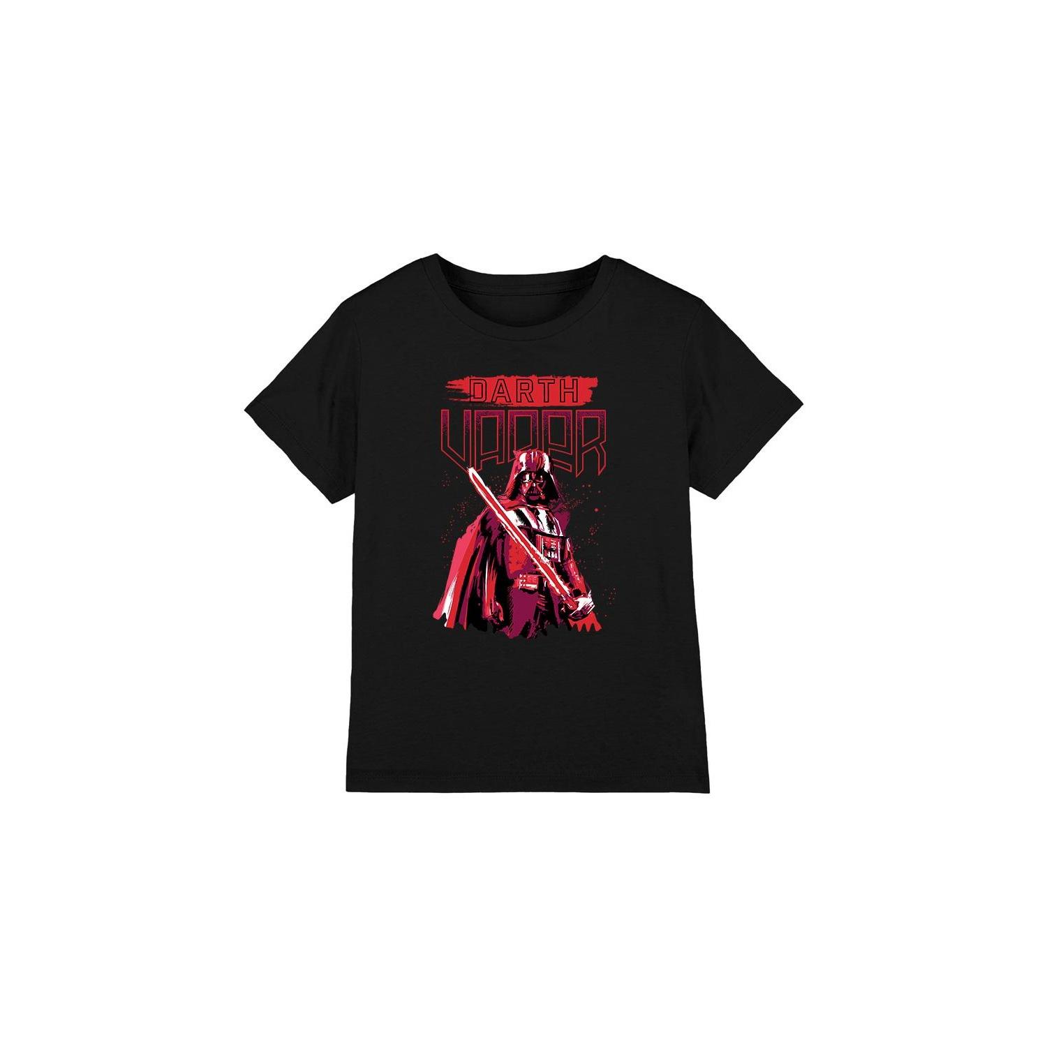 Star Wars Childrens/Kids Darth Vader Painted T-Shirt 7-8 Years zwart