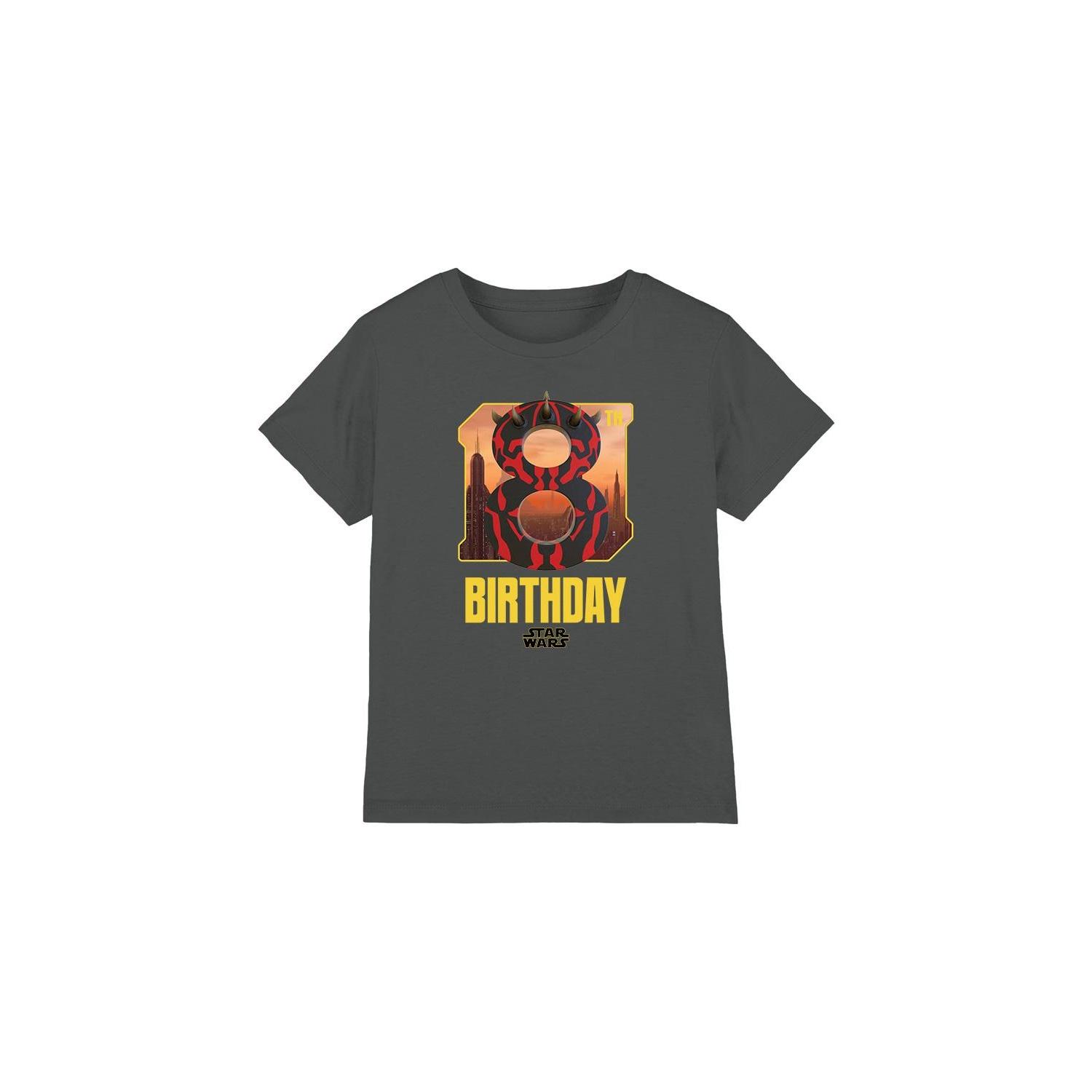 Star Wars Childrens/Kids Darth Maul Space 8th Birthday T-Shirt 5-6 Years houtskool