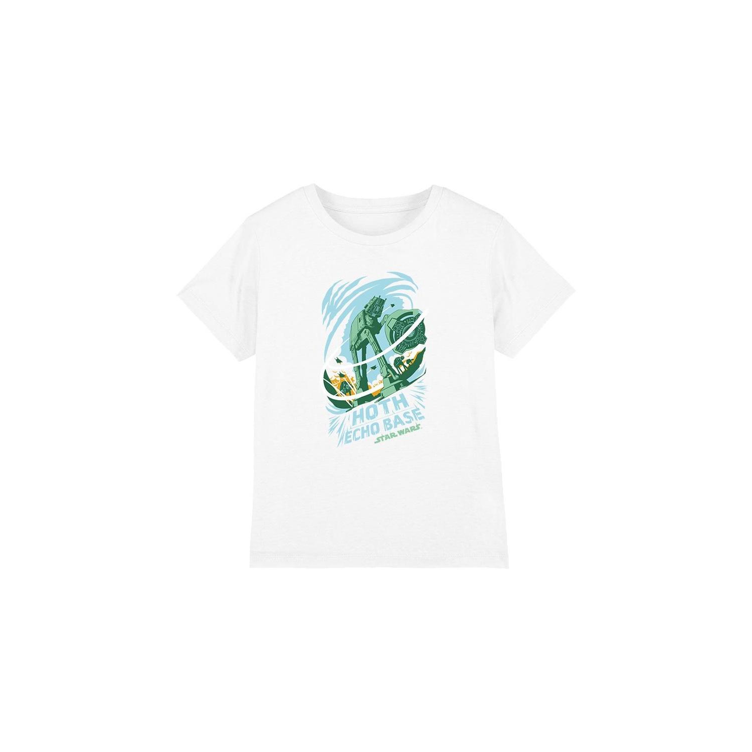 Star Wars Childrens/Kids Echo Base Attack T-Shirt 3-4 Years wit